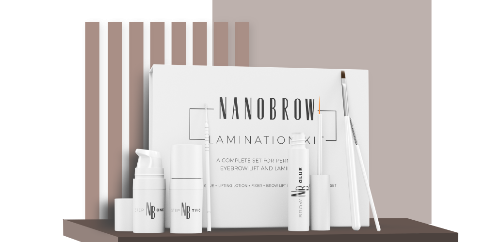 Nanobrow Lamination Kit – A Kit For Brow Lift And At-Home Or Salon Lamination