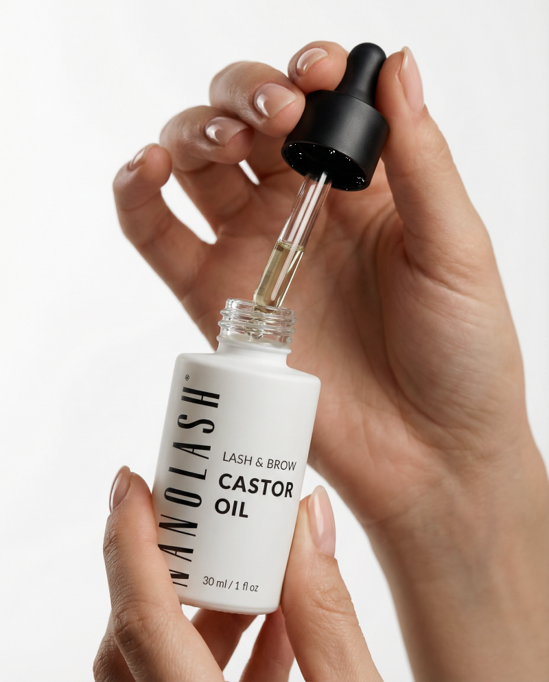 castor eyelash oil nanolash